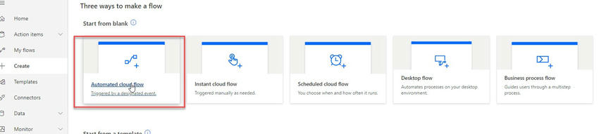 Development tenant credentials